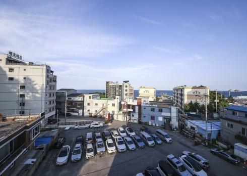 Lighthouse Beach Motel Sokcho Buitenkant foto